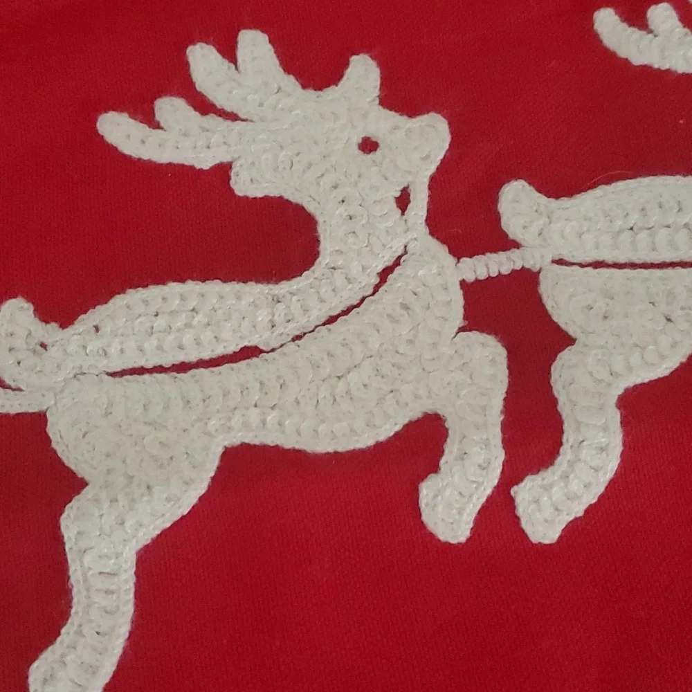 2D Santa Pillow Cover
